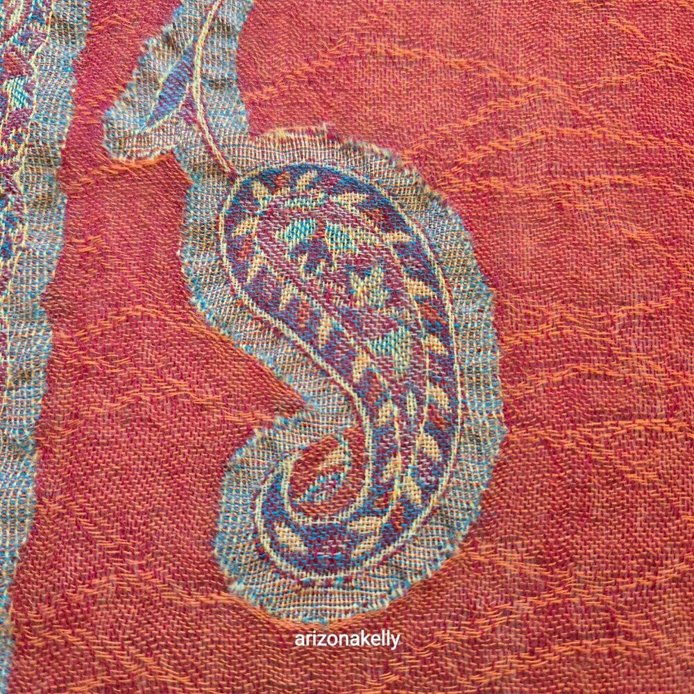 NWT Devernois Woven Wool Scarf French - Picture 12 of 15